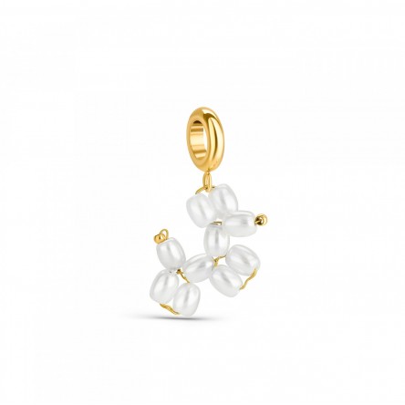 Charm Energy Pearl Dog Golden