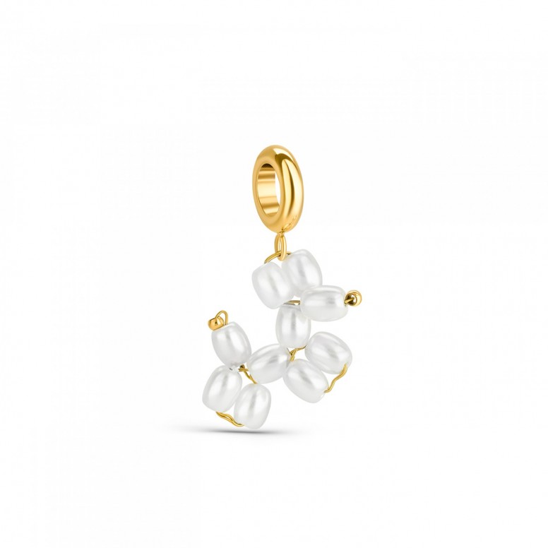 Charm Energy Pearl Dog Golden