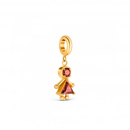 Charm Energy Berry Girl Crystal Golden Charm Energy Berry Girl Crystal Golden