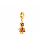 Charm Energy Berry Girl Crystal Golden