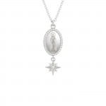 Collar Hope Medalla Nuestra Sra De F�tima & Estrella