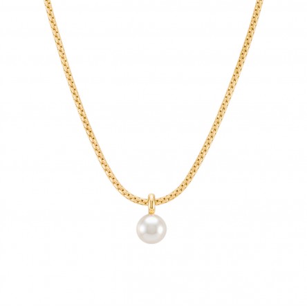 Pearl Solitaire Necklace