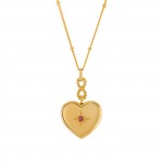 Colar Golden Love Locket