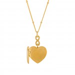 Colar Golden Love Locket