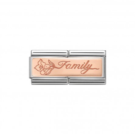 Family With Flower Charm