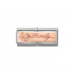 Family With Flower Charm