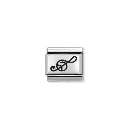Charm Link Clave De Sol
