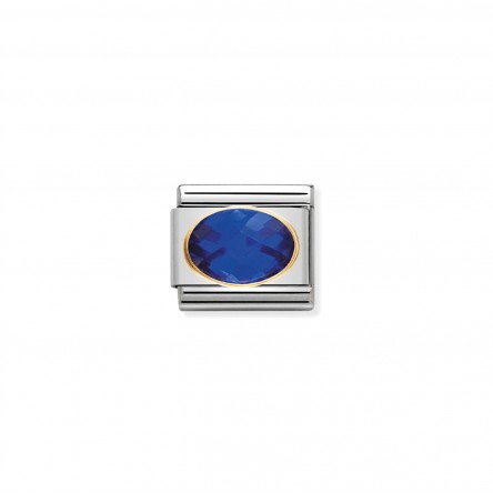 Charm Link Circonita Azul