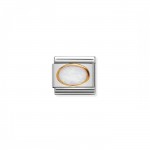 Charm Link Piedra �palo Ovalada