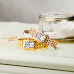 Reloj Ladies Rectangular Blanco