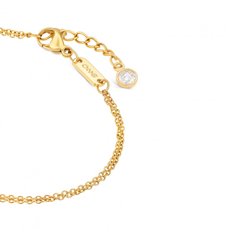 Crystal Lucky Flower Bracelet