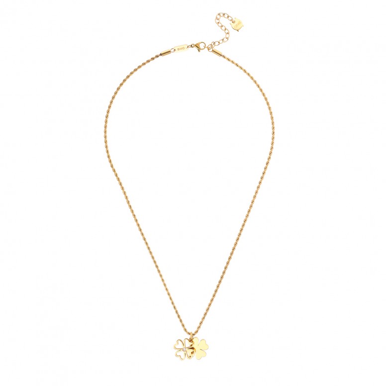 Crystal Lucky Flower Necklace