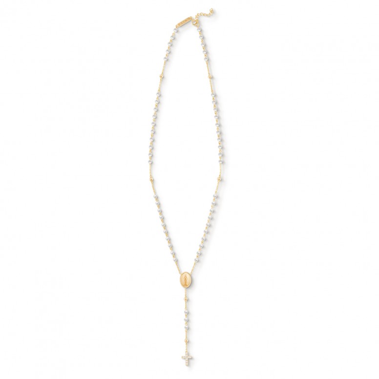 Colar Hope Ros�rio & Medalha Nossa Sra De F�tima