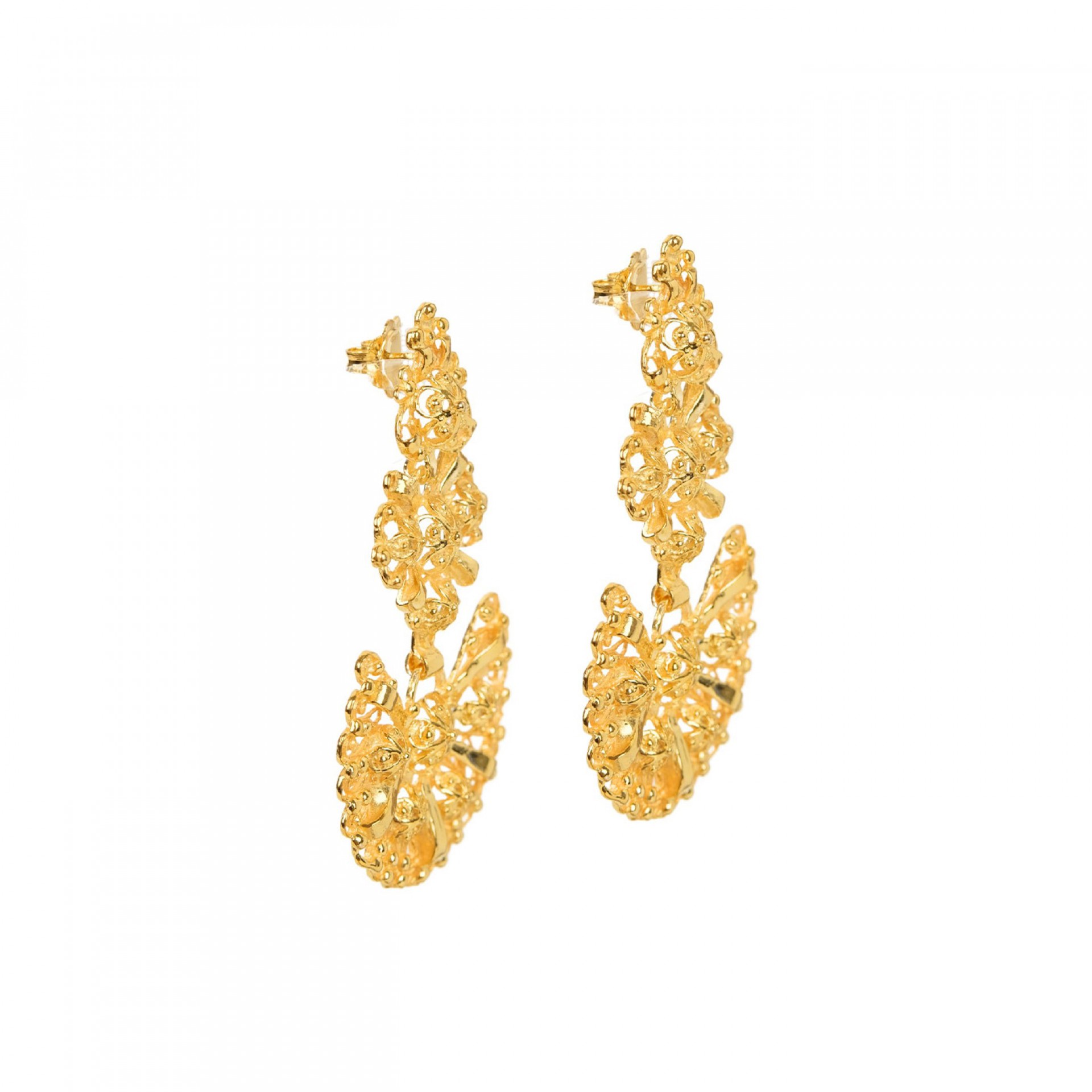 Galician Gold Plated Earrings