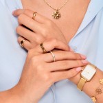 Anel Lucky Flower Crystal