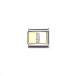 Charm Link Composable Glitter Letra I