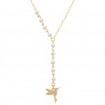 Colar Fun Colibri  & P�rolas