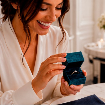 Anillo Grace Oro 18K Diamante