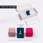Anel Liz Ouro 18K Diamante