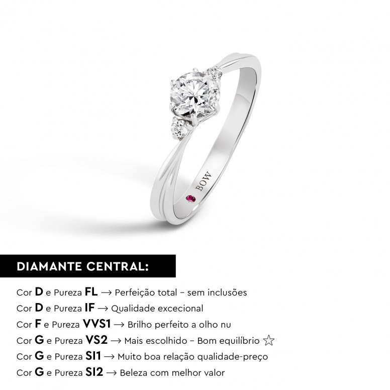 Ring Marylin 18K Gold Diamond