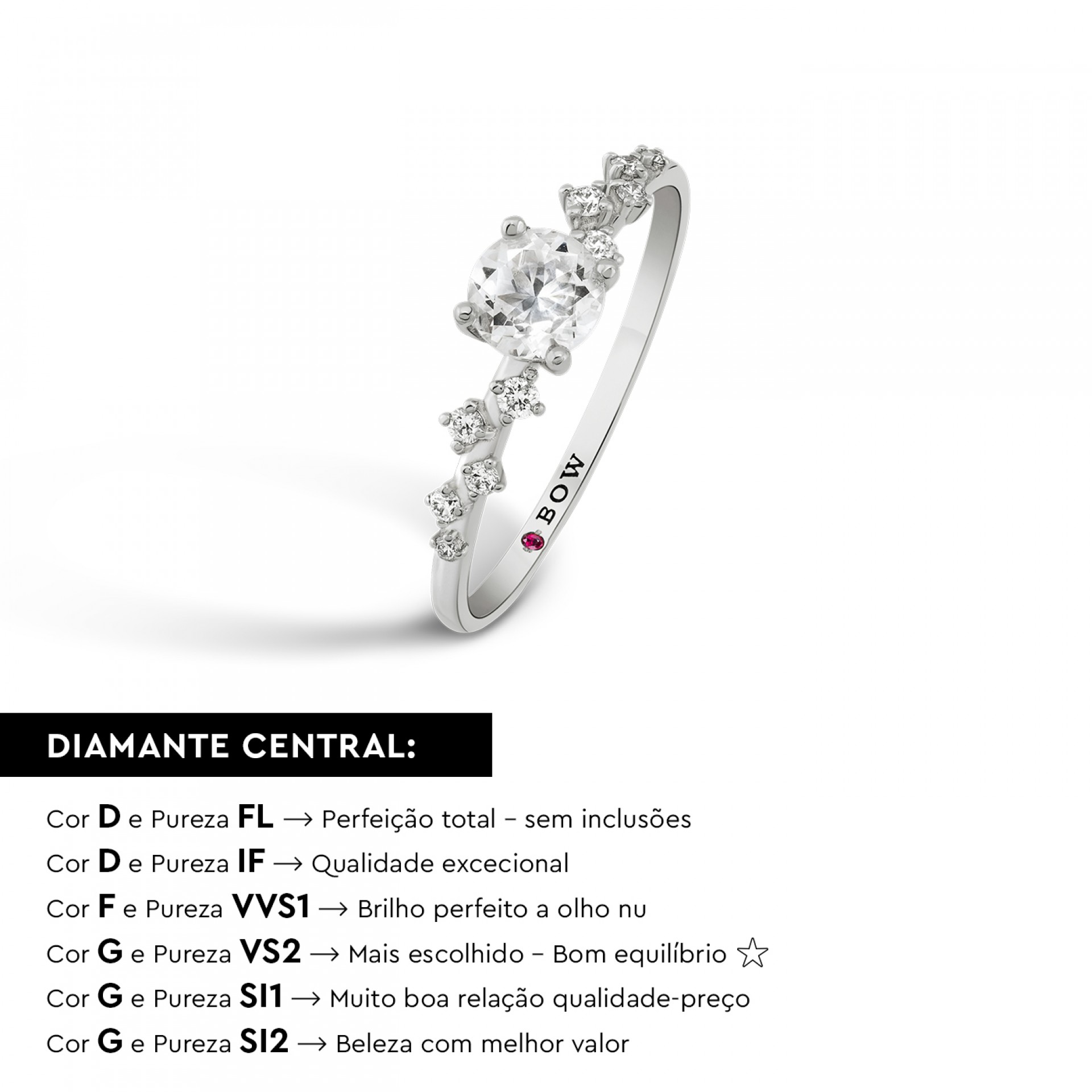 Anillo Mia Oro 18K Diamantes