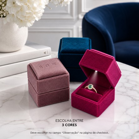 Anillo Giselle Oro 18K Agua Marina y Diamantes