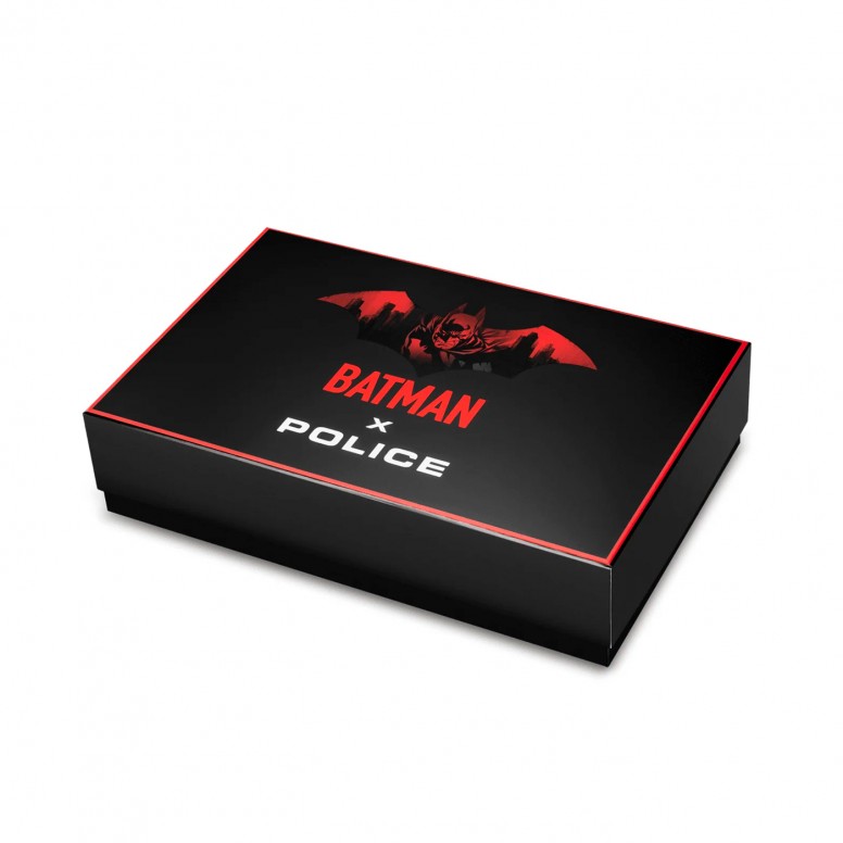 Conjunto Batman Rel�gio Crusader e Pulseira Baratang 2.0