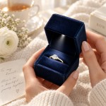 Anillo Mary Oro 18K Topacio y Diamantes