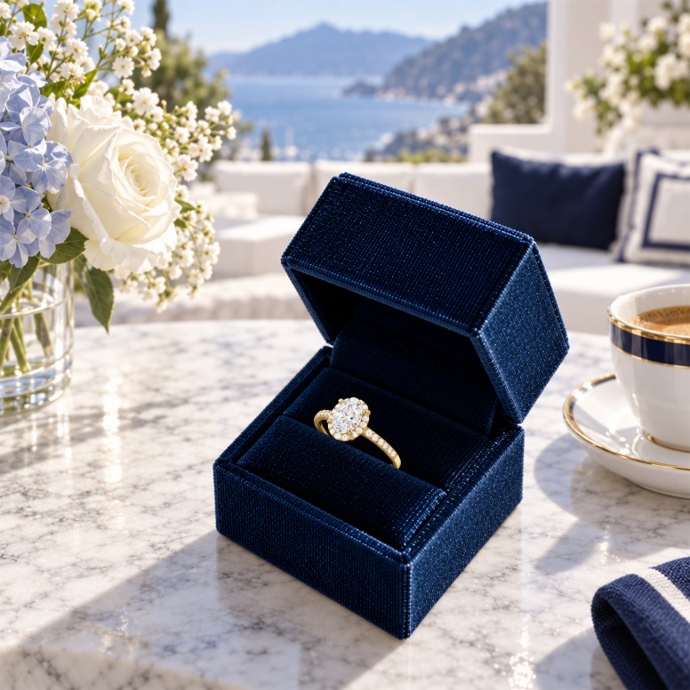Ring Diana 18K Gold Diamonds