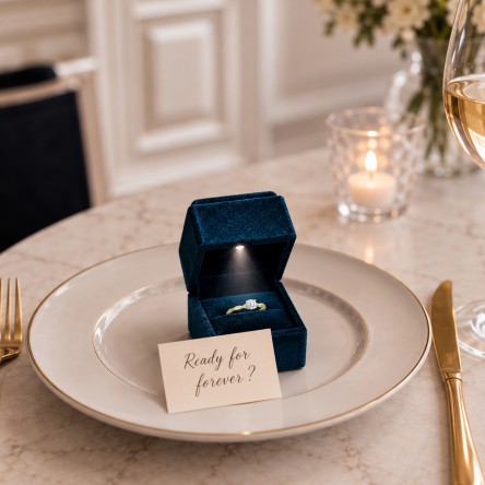 Ring Grace 18K Gold Diamonds and Topaz