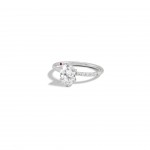 Ring Liz 18K Gold Diamonds and Topaz