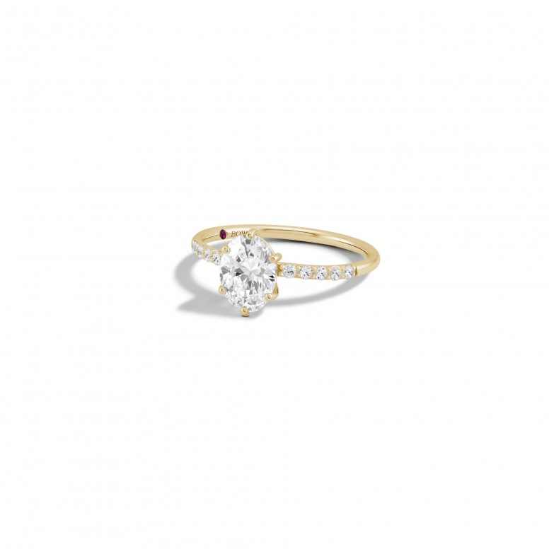 Ring Liz 18K Gold Diamond