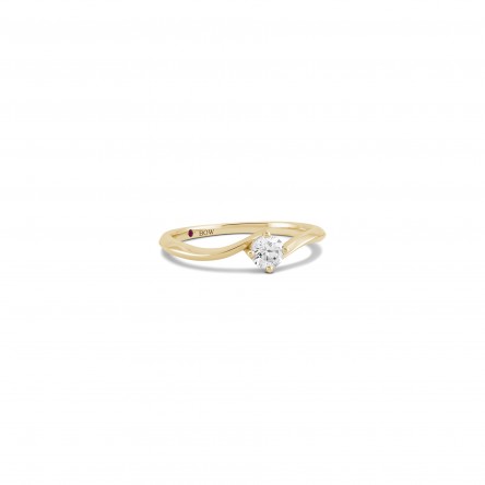 Anel Taylor Ouro 18K Diamante