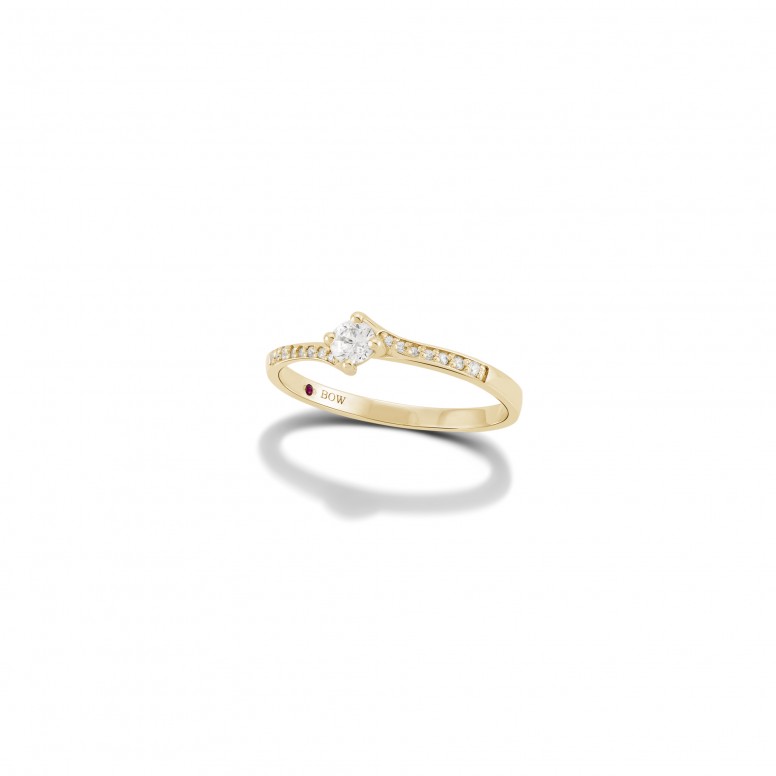 Anillo Lucy Oro 18K Diamantes