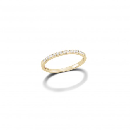 Ring Charlotte 18K Gold Diamonds
