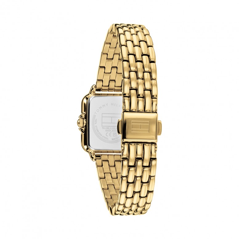 Gold Black Mother-of-Pearl Watch