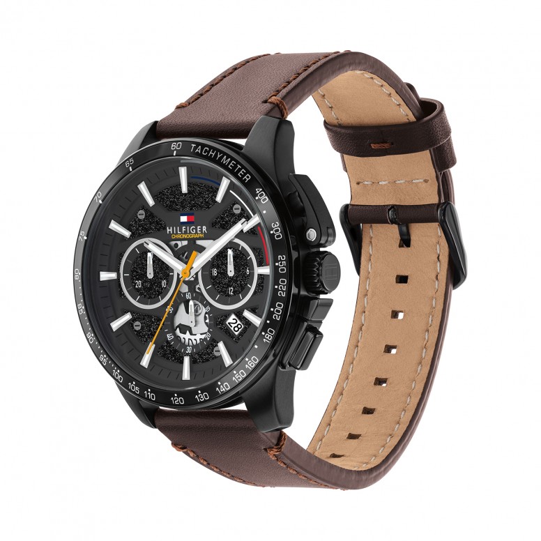 Leather Black Watch