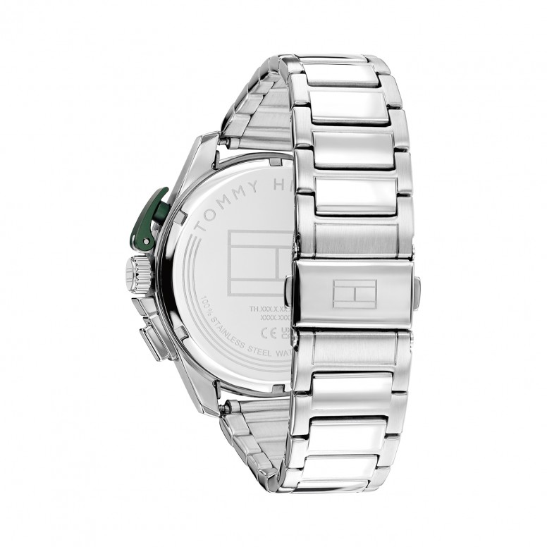 Steel Green Watch