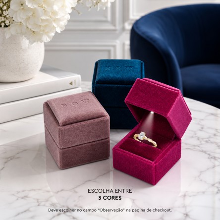 Anel Madison Ouro 18K Diamantes e Topazio