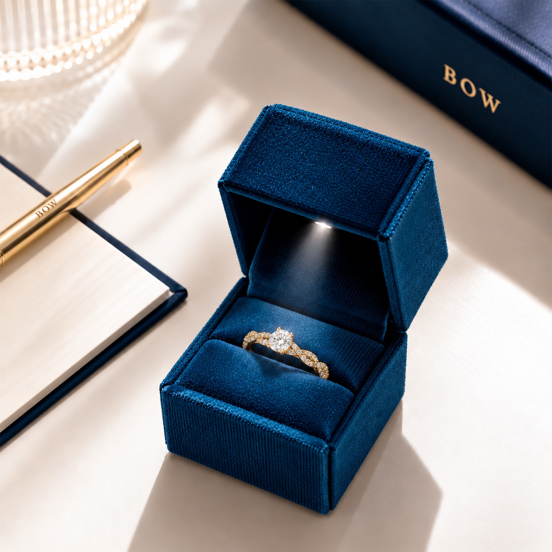 Anillo Marylin Oro 18K Diamante