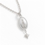 Colar Hope Medalha Nossa Sra De F�tima & Estrela