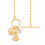 Our Lady of Aparecida & Heart Hope Necklace