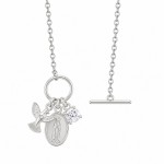 Colar Hope Medalha Nossa Sra De F�tima & Esp�rito Santo