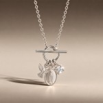 Colar Hope Medalha Nossa Sra De F�tima & Esp�rito Santo