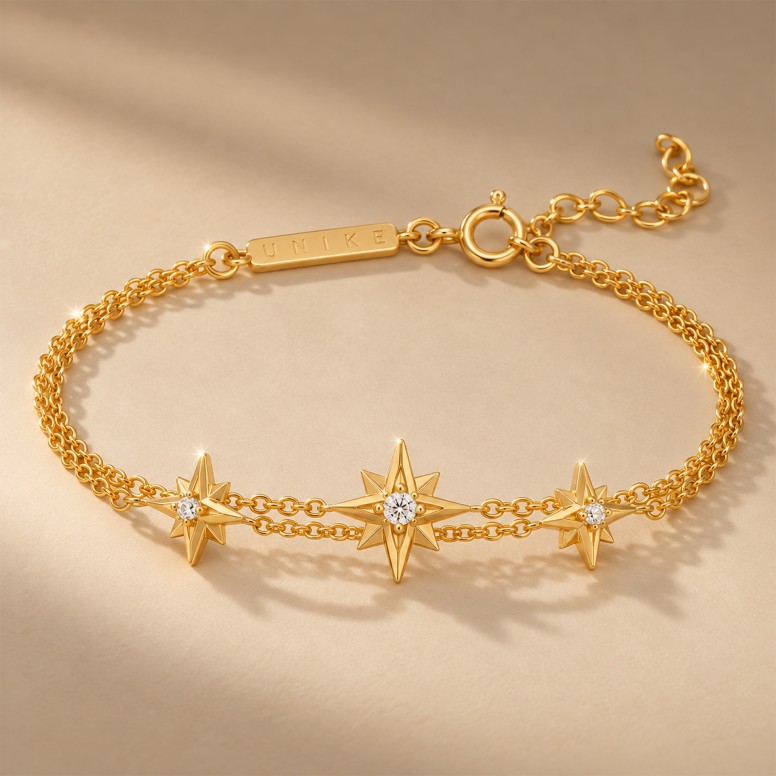 Pulseira Hope 3 Estrelas