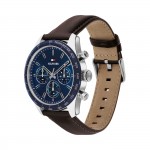 Leather Blue Watch