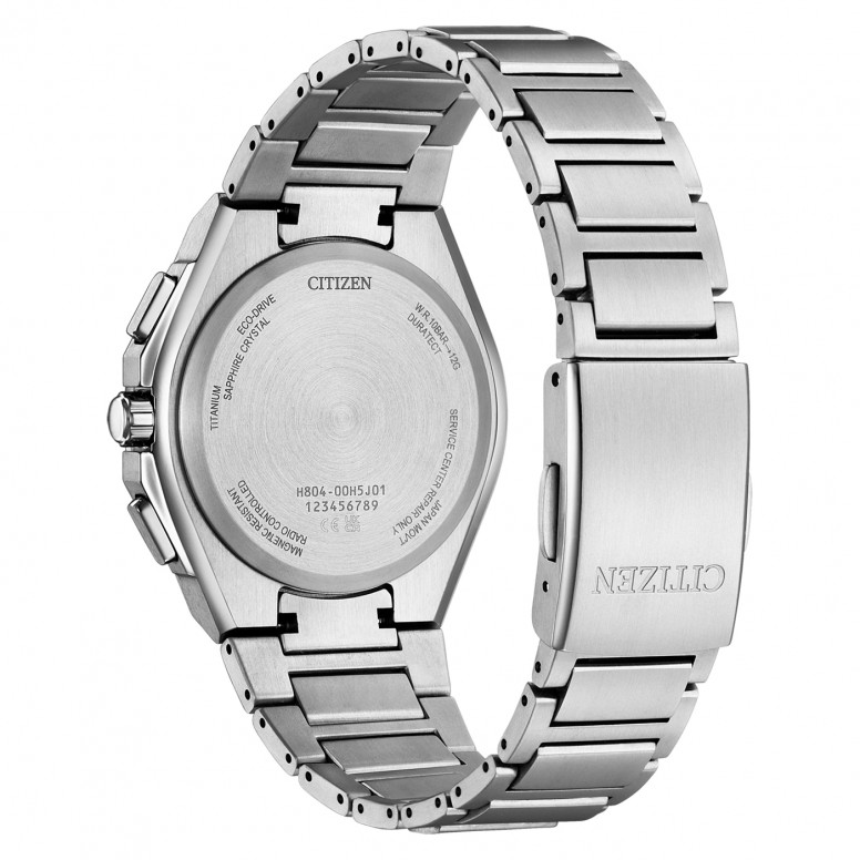 Radio-Controlled Super Titanium Green Watch
