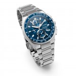 Radio-Controlled Super Titanium Blue Watch