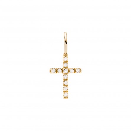 Timeless Cross 14K Gold Pendant
