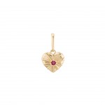 Timeless Cora��o Heart 14K Gold Pendant
